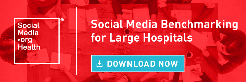 Social Media Benchmarking for Large Hospitals